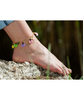 Wishes to Lady Bug Anklet