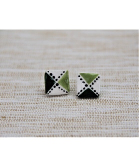 Square Geometric Earrings